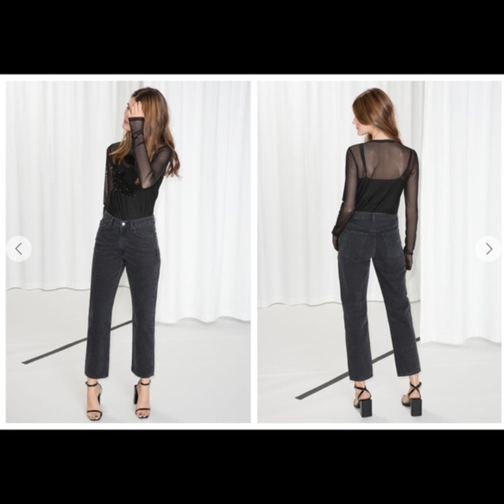 &other stories straight jeans